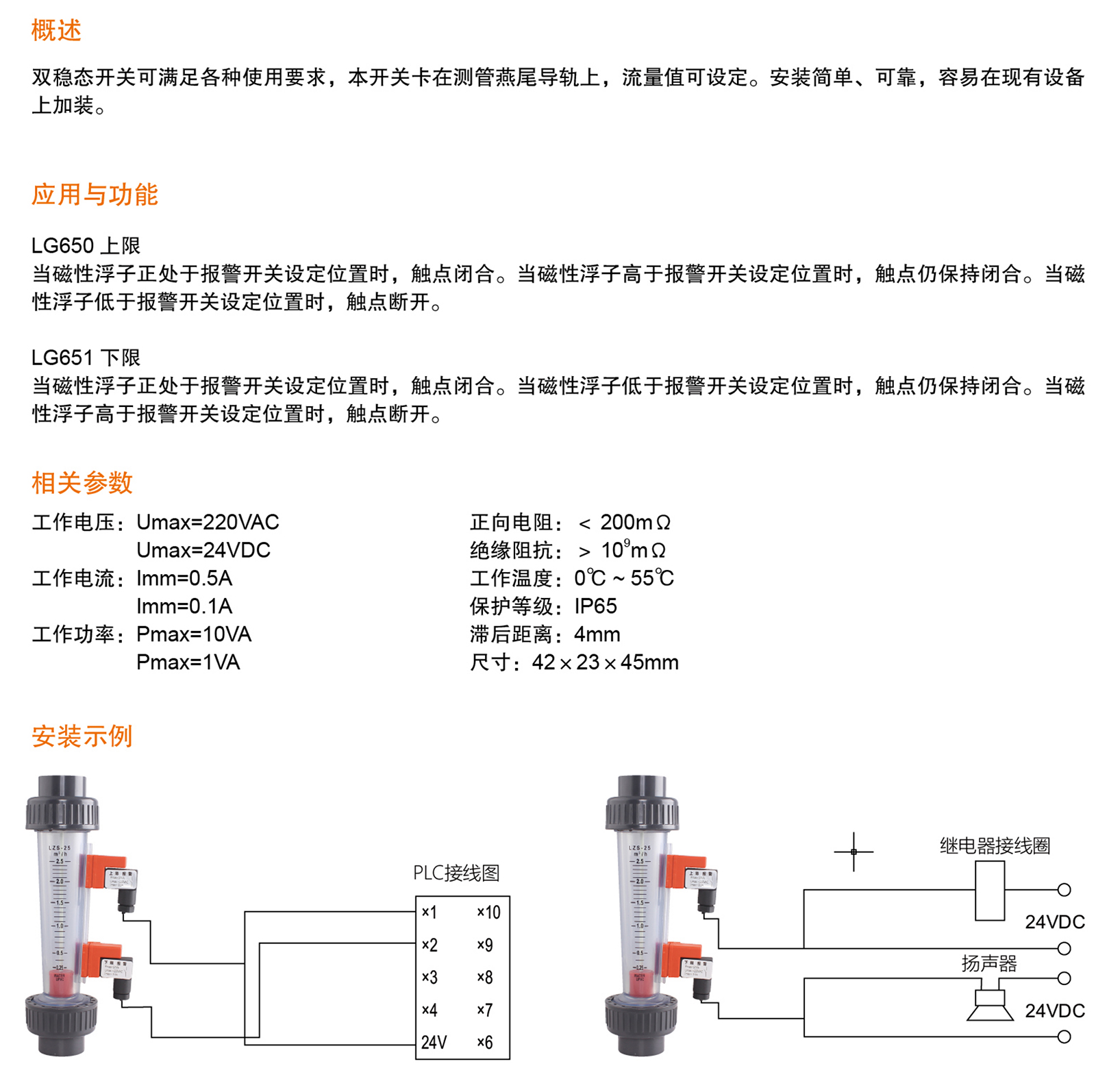 LZS型塑料管浮子流量计001
